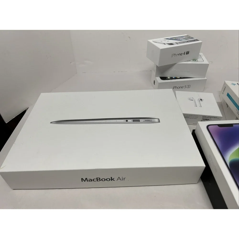 BOXES ONLY Apple Product Box 11 Empty Box Lot iPhone MacBook‎ AirPods BOXES ONLY